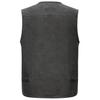Men Multi Pockets Waistcoat Vest Outdoor Travel Fishing Photography Gilet Jacket