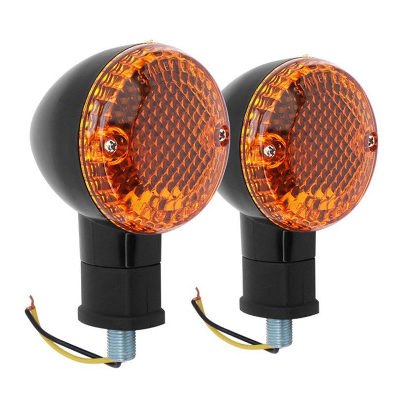 Powerful Motorcycle Turn Signal Light Retro Indicator Lamp Bulb Cafe Racer Blinker For Bolt Xv950 R/C Spec 2014-2018