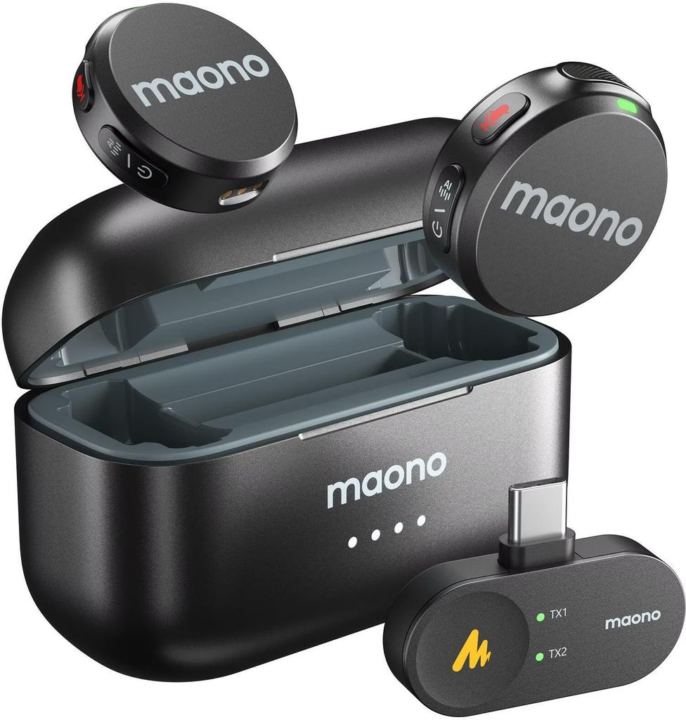 Zestaw mikrofonów bezprzewodowych Maono Wave T5 - USB-C