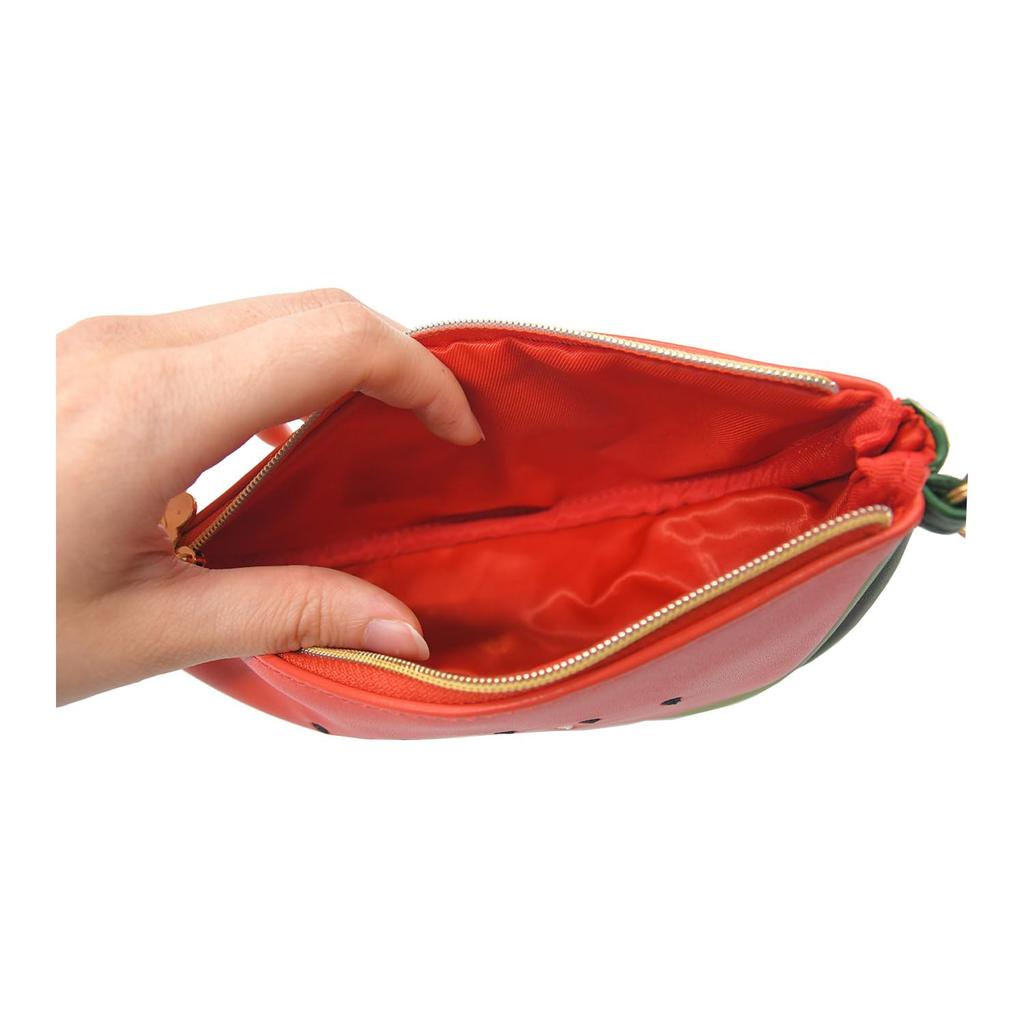 Marushin Fresh Watermelon Food Funny Pencil 0585016700 Yup! Pouch, Case/Cosmetic Pouch,