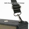 Silicone Case Protector Hollowed Out Designing for EMBT III Wireless Speaker with Adjustable Shoulder Strap