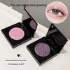 Kakashow Black Shimmer Eyeshadow: Fine Glitter Pearl for Beginners, Highlighting & Under-Eye Makeup