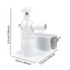 Weatherproof Gutter Mount Accessories Flexible Bracket Aluminum Alloy Outdoor Stand for