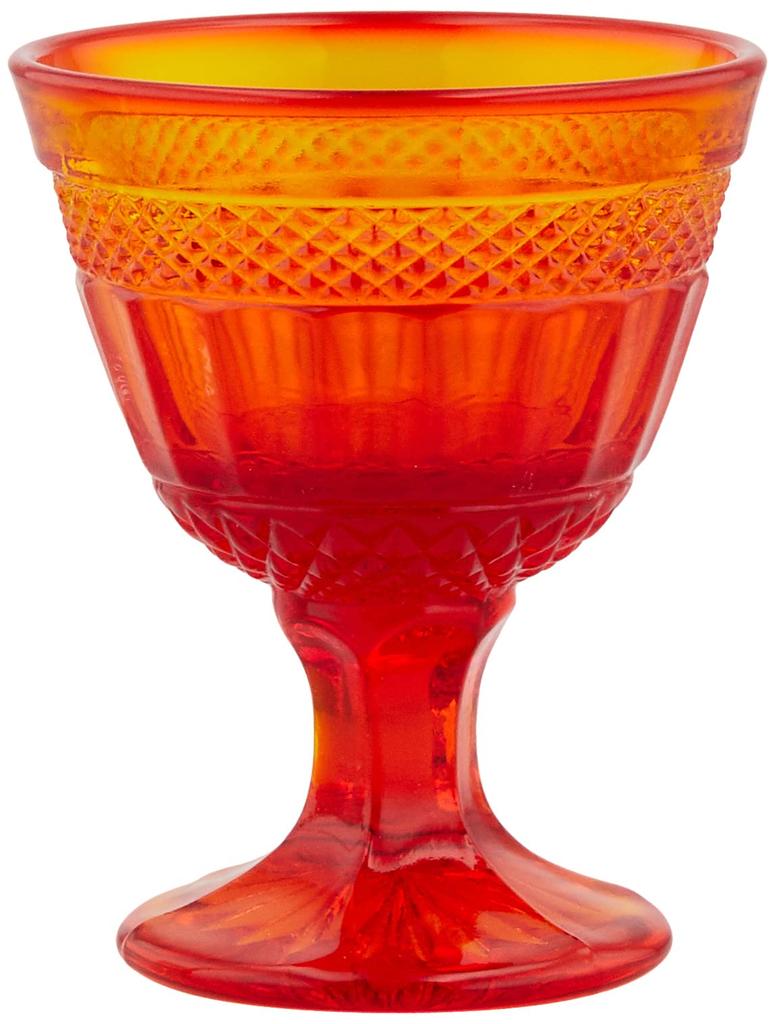 Aderia (ADERIA) Shonai Craft Sake Cup, Red, 55ml, Red Tall Cup, Set of 3, Made in Japan, F-70393