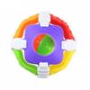 Newborn Baby Toys Infant Early Learning Bell Bell Soft Plastic 6 Color Hand Ball Rattle