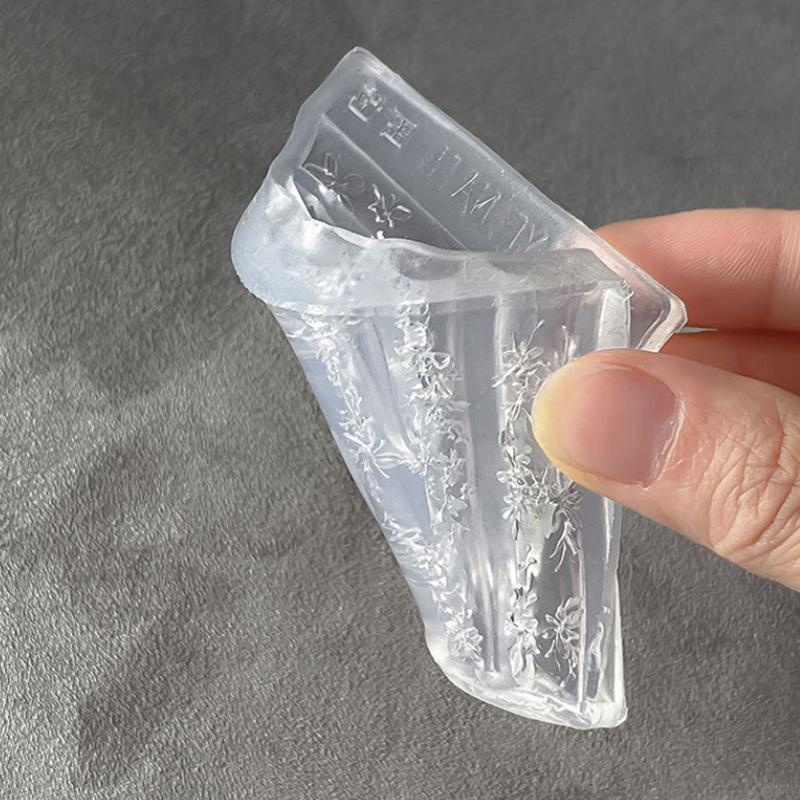 1Pcs Silicone Butterfly Nail Art Mold Five-Petaled Flowers Pattern Relief 3D Transparent Nail Template Diy Manicure Decoration