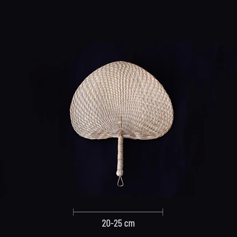 

Banana Leaf Handwoven Summer Fan: Mosquito Repellent for Adults & Kids