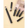 6pcs Portable Makeup Brush Set, Detachable Brush Heads, Mini Travel Makeup Brushes Nose Contour Brush, Concealer Brush, Eyeshadow Brush