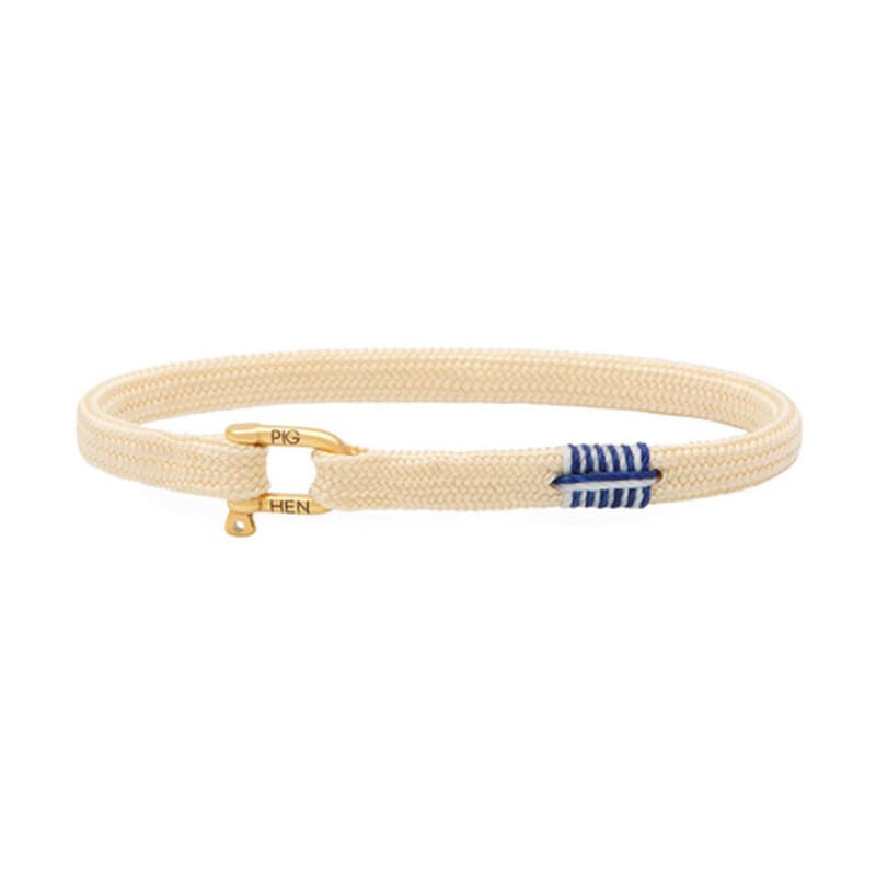 PIG & HEN (Women's) Frankie Bracelet - Ivory X Gold