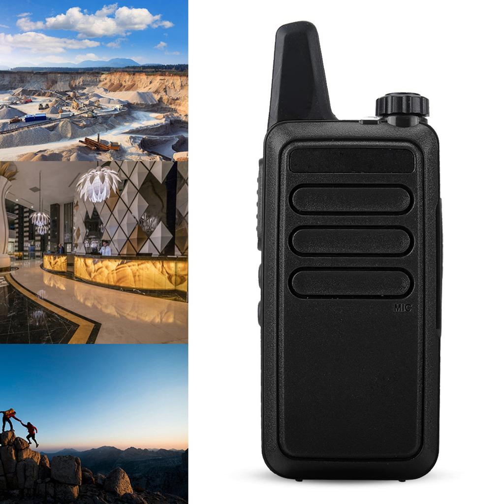 Mini Ultra Thin Anti Interference HD Two Way Radio Walkie Talkie Fits for Baofeng(Model C)