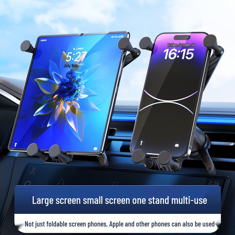 Universeller Auto-Handyhalter aus Aluminiumlegierung mit automatischer Verriegelung für Lüftungsschlitz