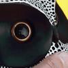 Dots Owl Statue Decorative Figurine Ornament for Home Office Resins Crafts Animal Sculpture for Book Shelf and TV Stand