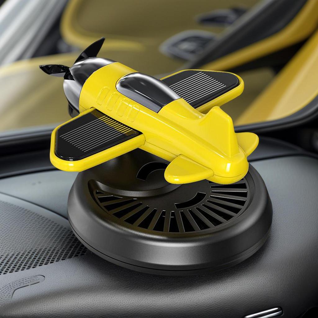 Auto Aromatherapie Diffusor Flugzeugdesign Solar Geruchsentferner Für Armaturenbrett Langanhaltender Lufterfrischer Automobil Innenraum