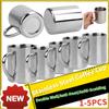 1-5PCS 220ML Stainless Steel Coffee Cup Double Wall Mug Anti-Heat Aniti-Scalding Cup Outdoor Travel Metal Drinking Cup