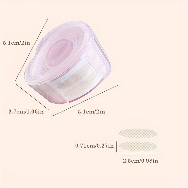 Vannaktivert usynlig blonde øyelokkstape doble øyelokkklistremerker sminkeverktøy tilbehør naturlig øyeforbedring