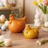 1Pcs 3D Chicken Candle Silicone Mold Cute Chicken Crafts Plaster Resin Cement Mould DIY Animal Soap Making Tool for Easter Home