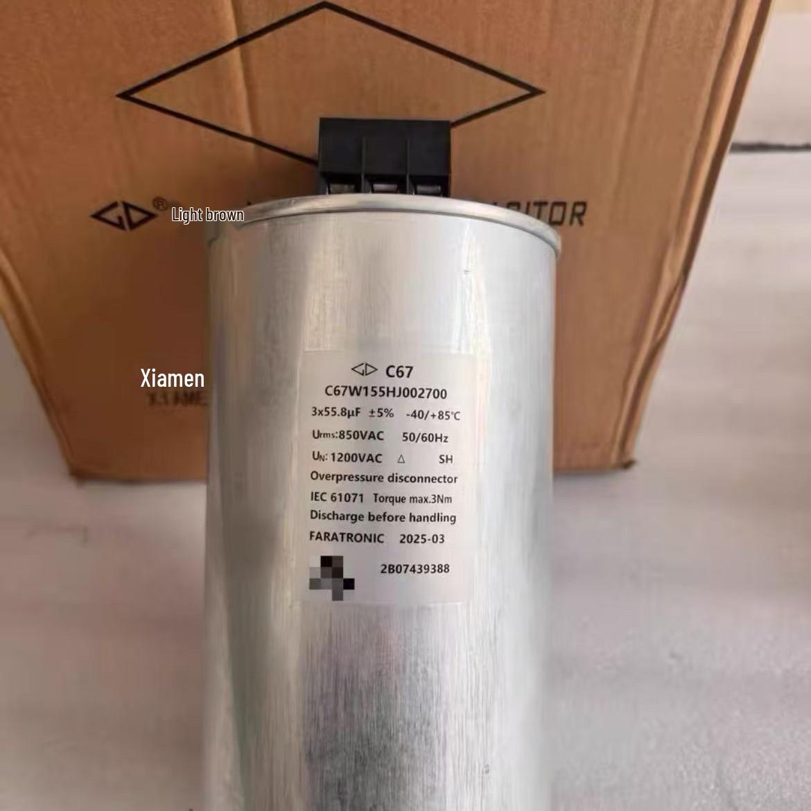 FARA FARATRONIC C67W155HJ00370N 850V - New 200