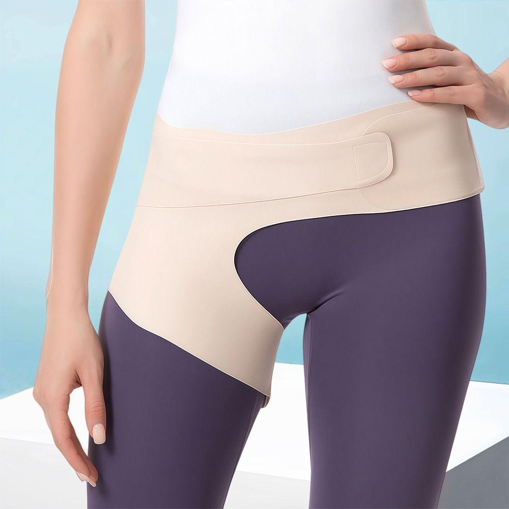 Verstellbare Hüftstütze Ultra-dünne Leistenbandage Langlebige Oberschenkel-Kompressionsmanschette Für Damen & Herren