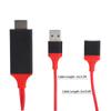 1080p TypeC Mobile Phone to HD Multimedia Interface Cable USB Adapter for    (Red )