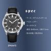 POLICE KAWEKA Quartz Watch with Black Leather Strap Men's
