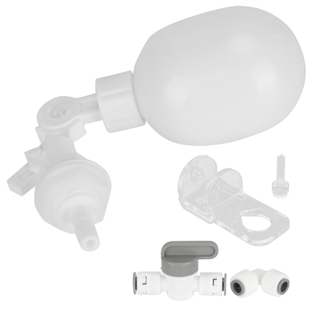 Float Ball Valve Fish Tank Automatic Water Level Control Replenishment Device with Bracket