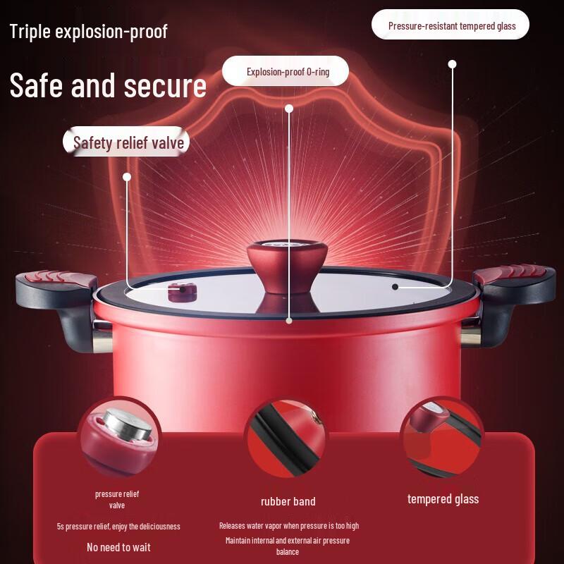 

Supor 22cm Micro Pressure Soup & Stew Pot