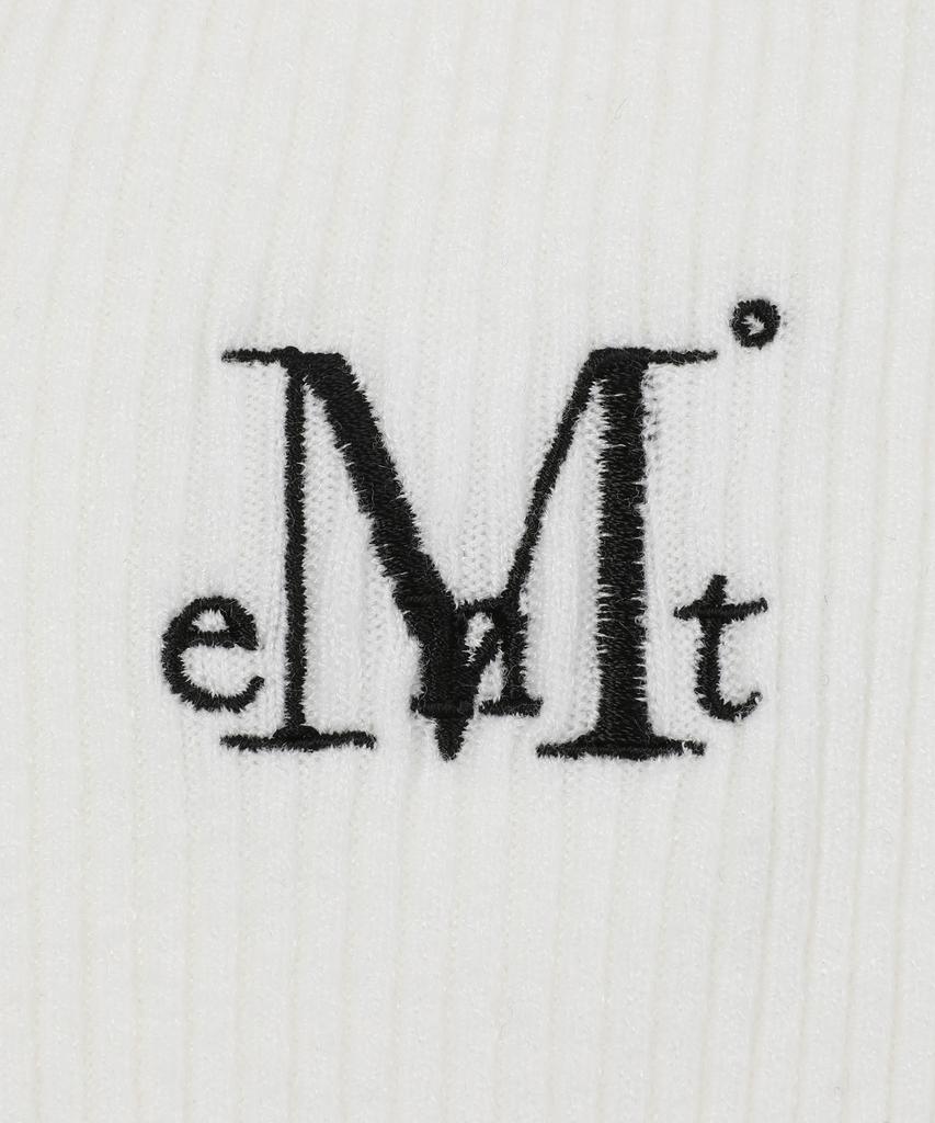 Mucent Zero V-Neck Short Sleeve Ribbed Knit (2 Colors)