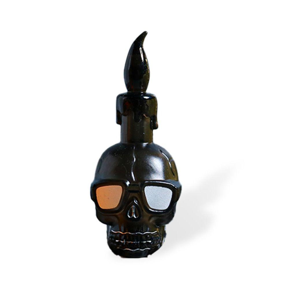Colorful Halloween Wind Light Scary Atmosphere Electronic Candle Light  Ghost Festival Props
