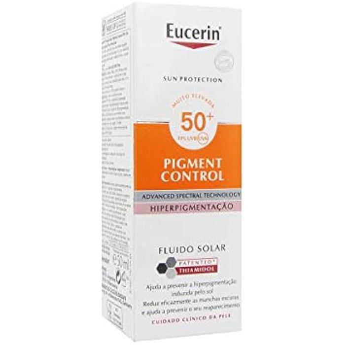 Soin solaire - EUCERIN - Fluide SPF50 - 50ml - Hypoallergénique - Protection UV