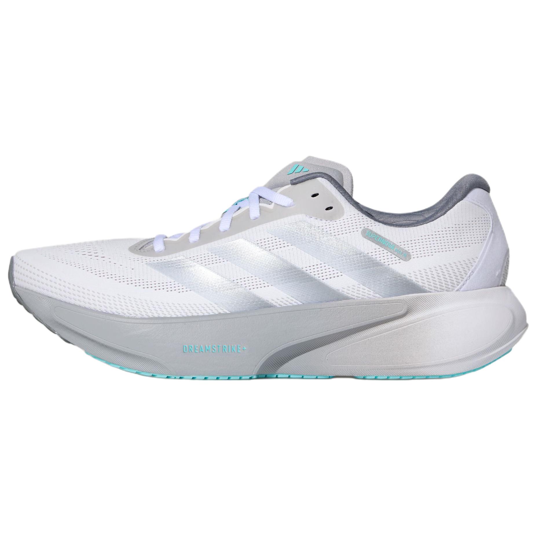 Adidas Supernova Rise 3S Comfort Fabric Resilient Non-Slip Durable Running Shoes Unisex sneaker White Gray KI5002 39⅓