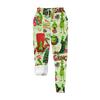 Women's Casual Fashion Home Print Velvet Sweatpants
