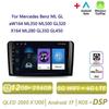 Autoradio Android 17 pour Mercedes Benz ML GL aW164 ML350 ML500 GL320 X164 ML280 GL350 GL450 4G BT CarPlay sans fil