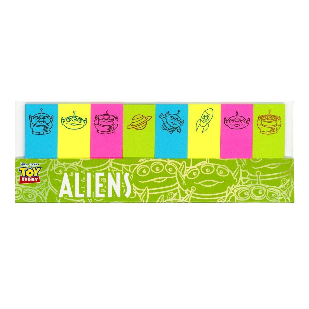 

Sunstar Stationery Disney Sticky Notes Slim S2809427 Alien 8 Patterns