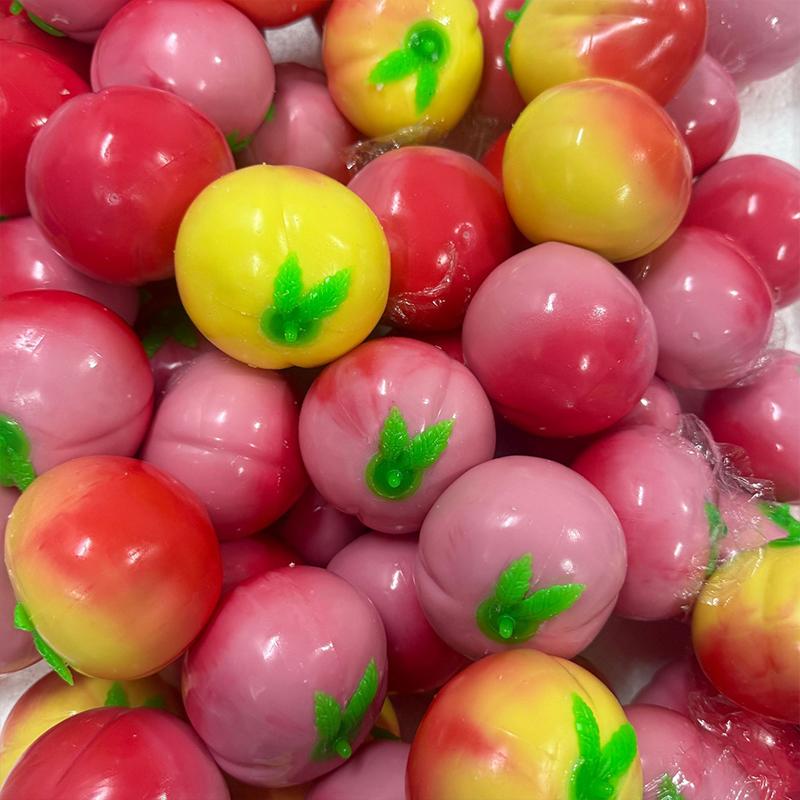Homemade Squishy Peach Fidget Toys Soft Simulation Peach Squeeze Stress Ball Toy Asmr Sensory Anti Stress Toys For Adult