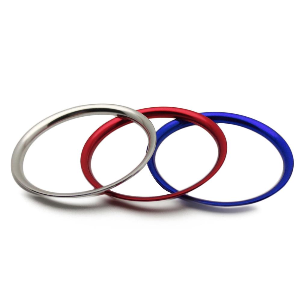 Mazda 2 CX-3 CX3 RF ND Air Vent Decorative Metal Ring Sticker