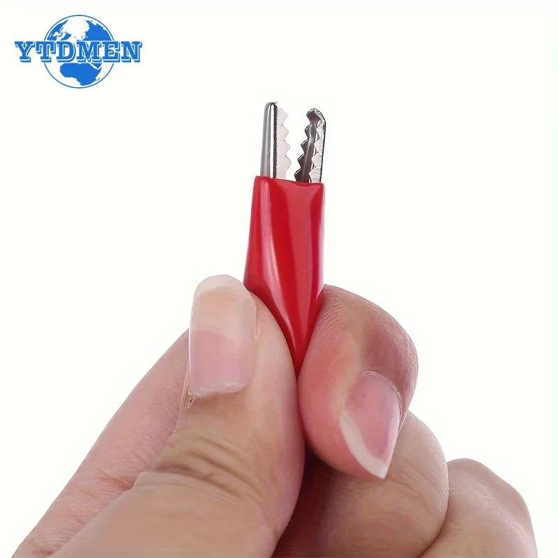 Alligator Test Clips Clamp To USB Male Socket Test Leads Connector Power Supply Adapter Wire 60CM Cable Crocodile Clips