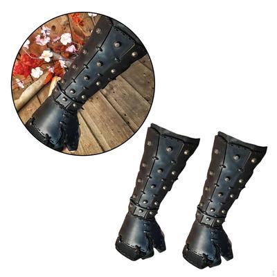 Mittelalterliche Armschützer im klassischen Design, Panzerhandschuhe für festliche Anlässe