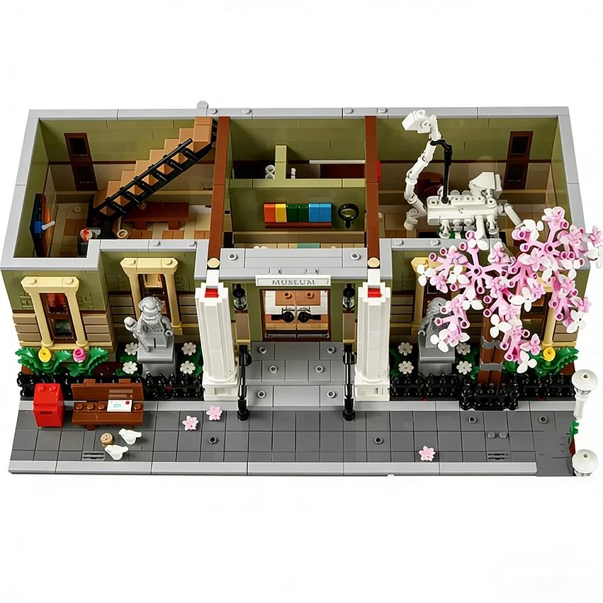 2026 4014 Pieces of Natural History Museum modular building blocks Compatible Building bricks Adult Christmas toy gifts