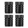4PCS Car Wheel Tire Valve Caps Tire Valve Plugs Dustproof Waterproof Tyre Rim Stem Valve Covers For Car Motorcycle Truck Bicycle