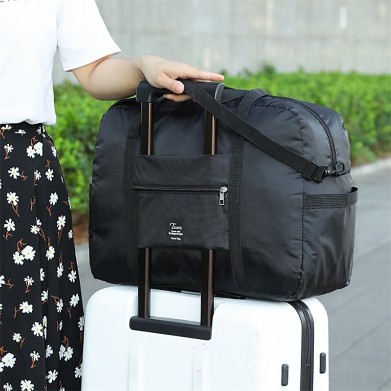 Reisegepäcktasche Große Kapazität Multifunktional Verstellbare Zugstange Leichtgewicht Geschäftsreisen Kurze Distanz Kleideraufbewahrung