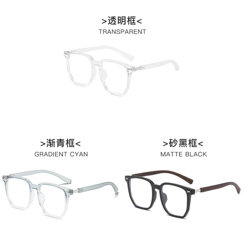 Retro Hexagon Blue Light Blocking Glasses Frame With Resin Lenses For Stylish Office Wear