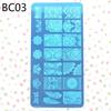 Nail Fashion 12x6cm New 10 Designs Flower/Christmas DIY Polish Stamping Nail Stamp Templates Nail Art