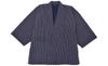 Padded Hanten Short Made In Winter Vintage One Size Fits All Sashiko-woven, Front-opening, (Japanese Coat), Japan. Men's Jacket, Spec-dyed, Style,