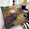 Van Gogh Art Pillow Case Fashion Square Pillowcase Bedroom Sofa Room Ins Decoration Leisure