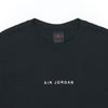 Air Jordan Logo Back Crew Neck Long Sleeve T-Shirt Men Tops Black DO2319-010
