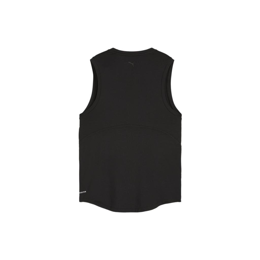 Puma Cloudspun Training Top With Letter Embroidery Casual Round Neck Sleeveless Vest Women Tops Black 524791-01