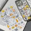 3D Decorative Sticker, 1 Piece, Cute Cartoon Anime Sticker, Adorable 3D Panda DIY Handmade Phone Decoration Sticker, Animated