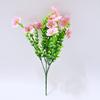 Artificial Flowers for Outdoors UV Resistant Mixed Bundles Fake Wildflower Bouquet Realistic Spring Planter Filler for Hanging Baskets Porch Patio