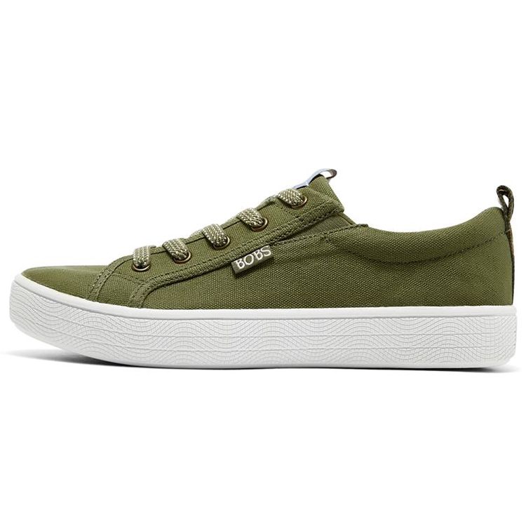 Кеды Skechers Bobs Extra Cute Низкие Женские кеды Оливково-зеленые 113323-OLV 35