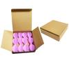 Penpen Brand Professional Sports Dart Flights 12pcs Boxed PP Plastic 2BA Screw Soft 74mm Darts Tail Durable Purple Color Custom